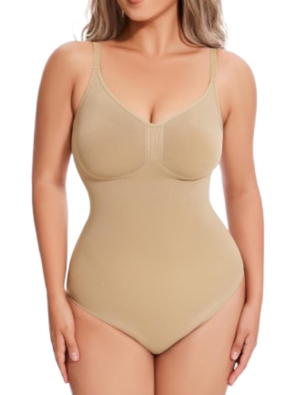 Women’s Tummy Control Brief Bodysuit Shapewear Size Large
